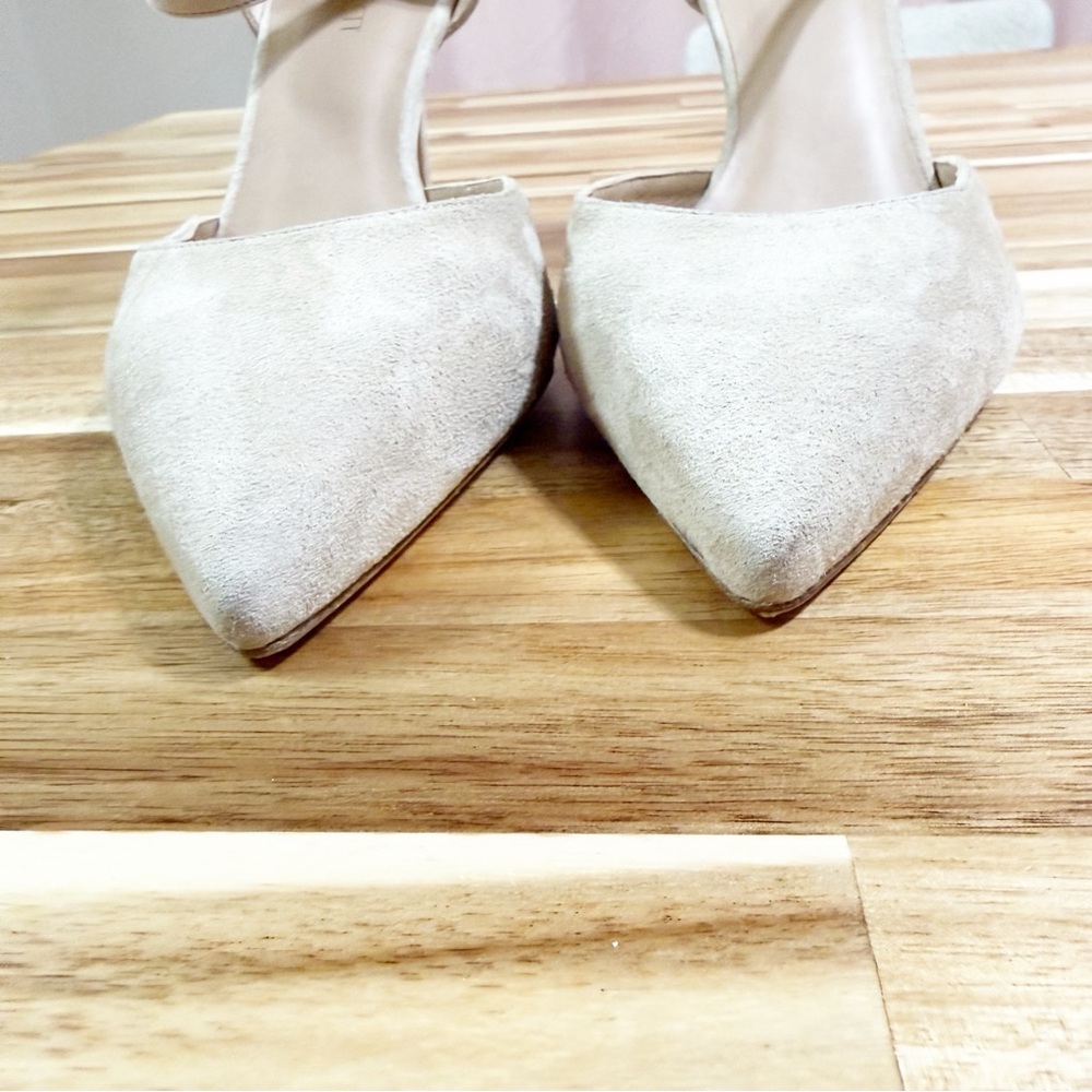 LK Bennett Monet Beige Suede Ankle Strap Heels in Beige Tan size 42/US 11.5 $425 - Picture 14 of 14